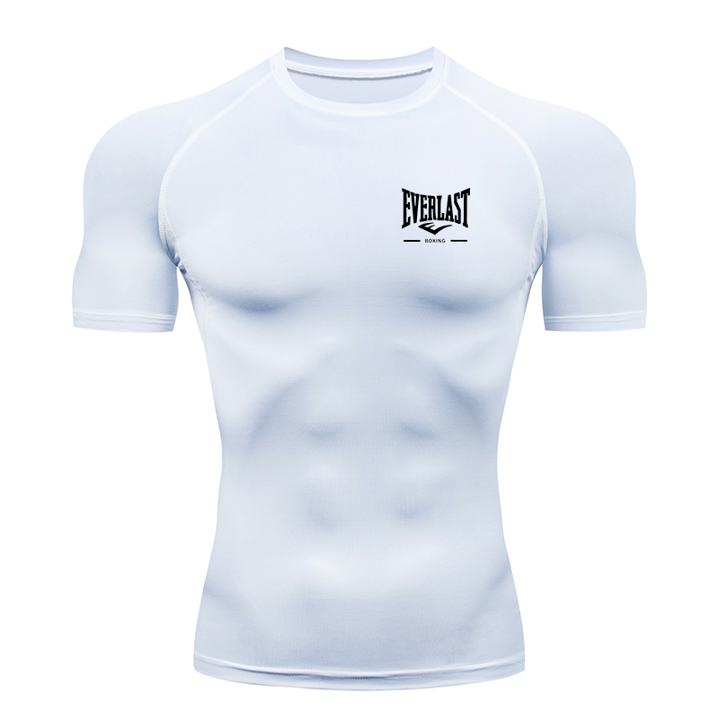 T Shirt Tight Fit - Kaos lari pria model baru 2026,
