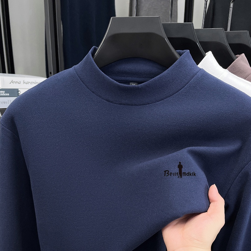 Kaos Pria Desainer Warna Solid - Base Layer Top ulasan dan harga