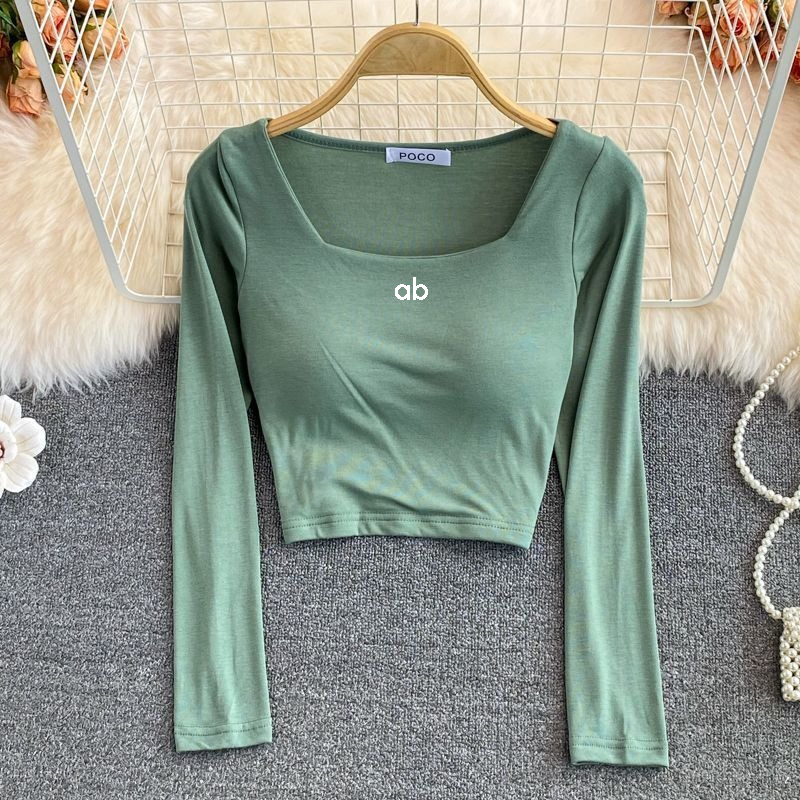 Kaos Wanita Korea Fashion Kera - Base Layer Top ulasan dan harga