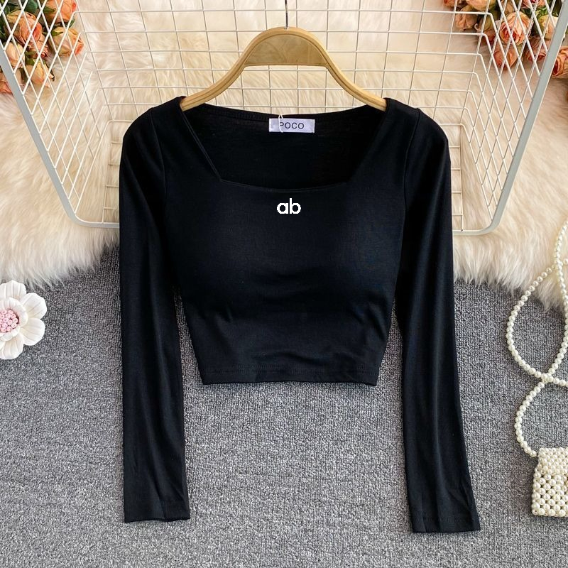 Kaos Wanita Korea Fashion Kera - Base Layer Top ulasan dan harga